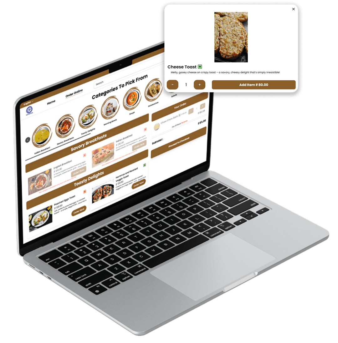 Flawless Orders, Instant Joy: Your Seamless Online Culinary Journey!